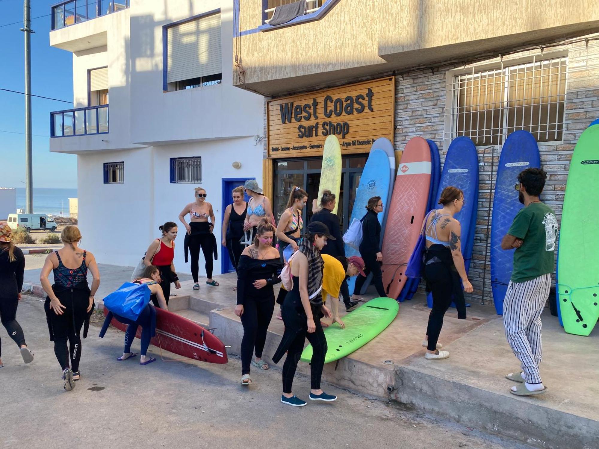 West Coast Surf House Lejlighed Imsouane Eksteriør billede